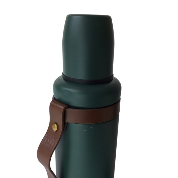 MAGNOLIA Hearth & Hand Joanna Gaines Thermos Green Small Dent in Side - Picture 14 of 14